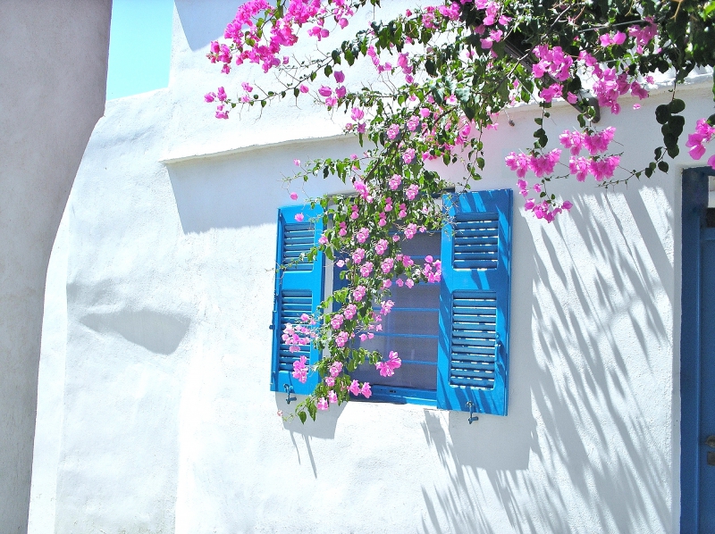 Purple Flower Villa in Artemonas